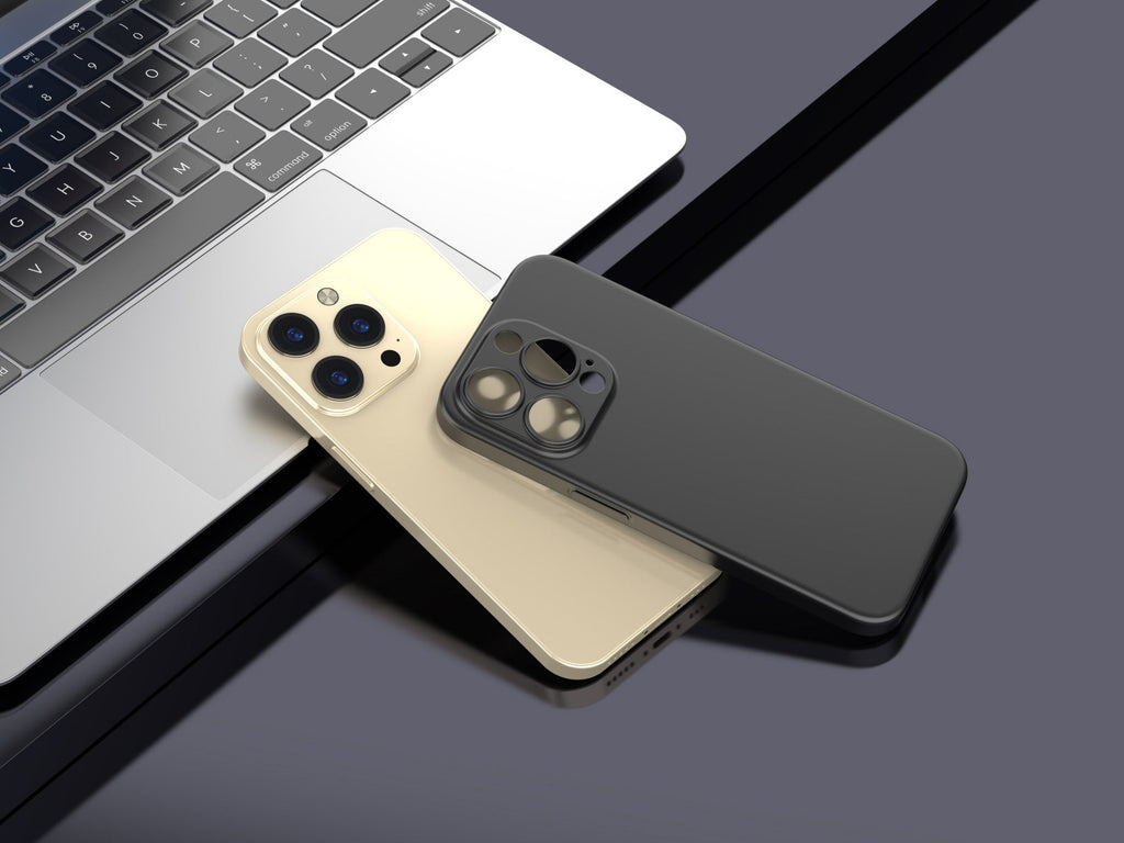 Techancy Capa Para Telemóvel Ultra Fina Preta KX5604, Compatível Com O Telemóvel Iphone 15 Pro, Material Pp De 0,5 Mm.
