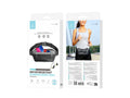 Techancy Sports Waist Pack TU7450, Cintura Elástica Ajustável, Bolsa Para Telemóvel De Grande Capacidade, Preto